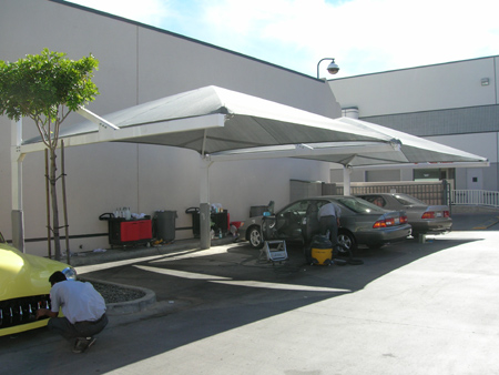 car dealership canopy 2